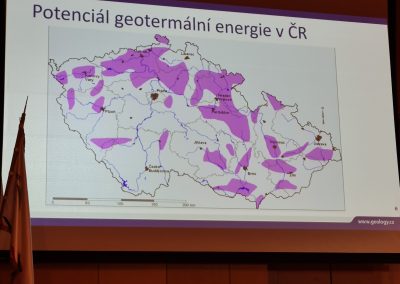Mapa geotermální energie v ČR